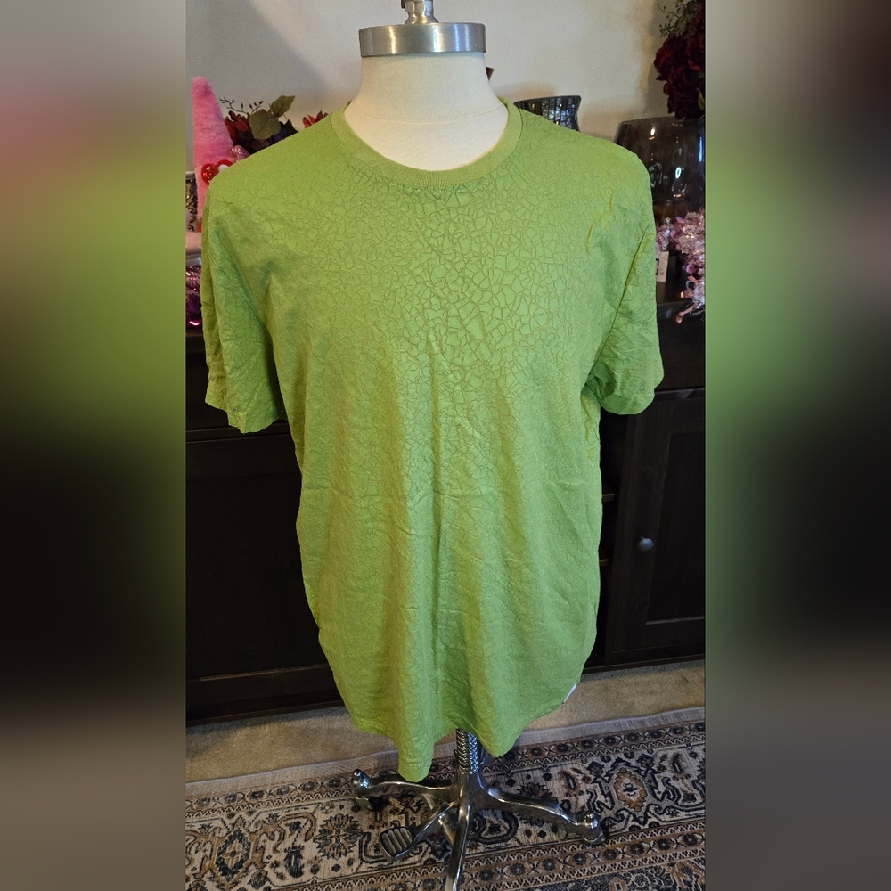 Green Eleven Paris XL Mens Textured Shirt